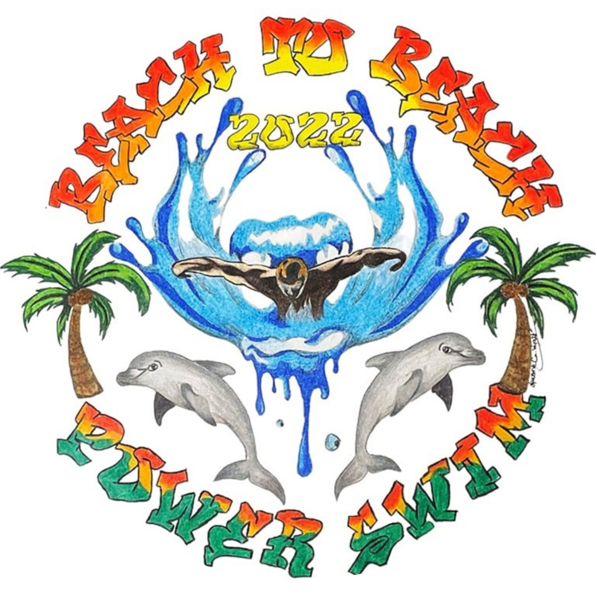 Power swim 2022 logo