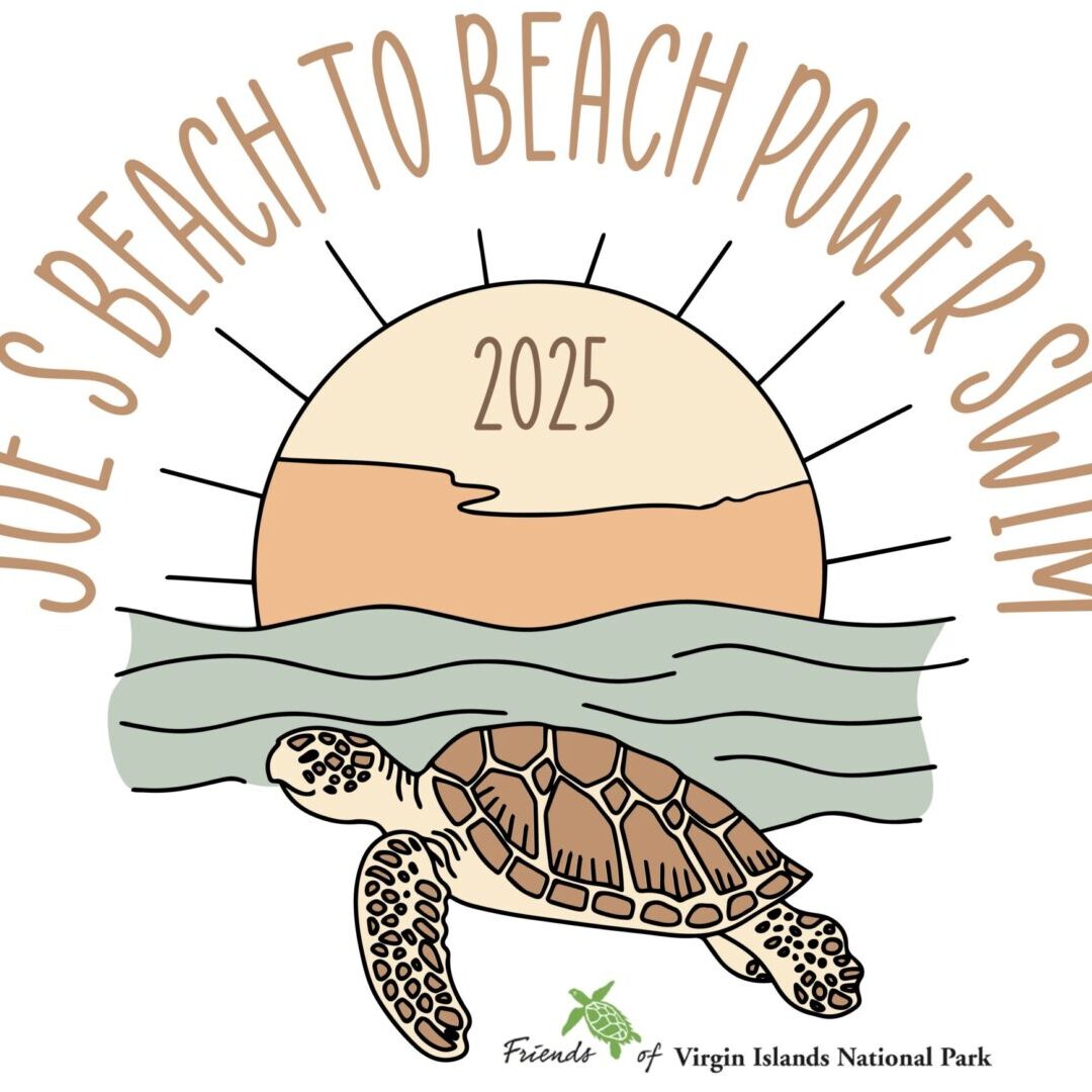 Beach to beach power swim logo 2025