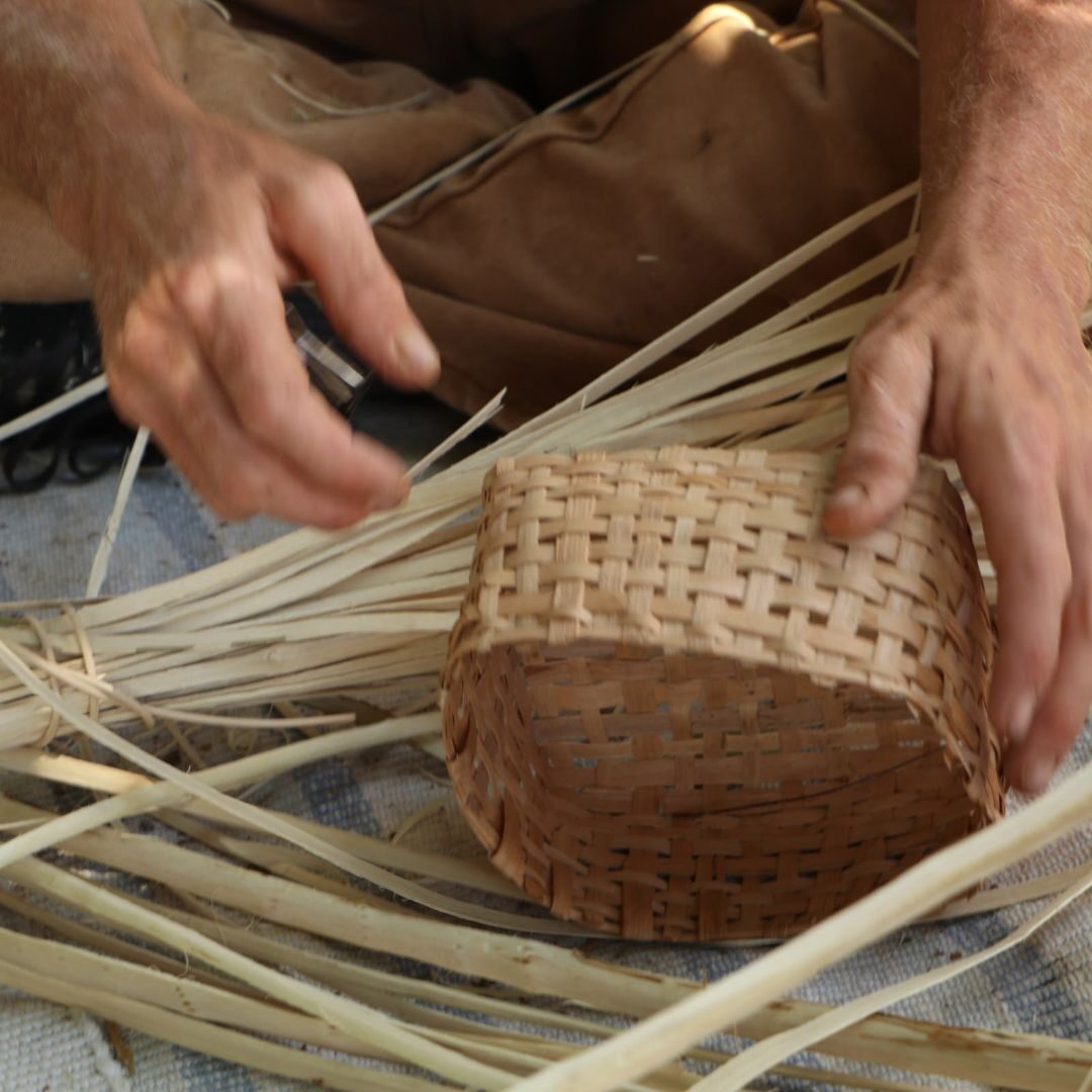 Basket weaving Basket weaving