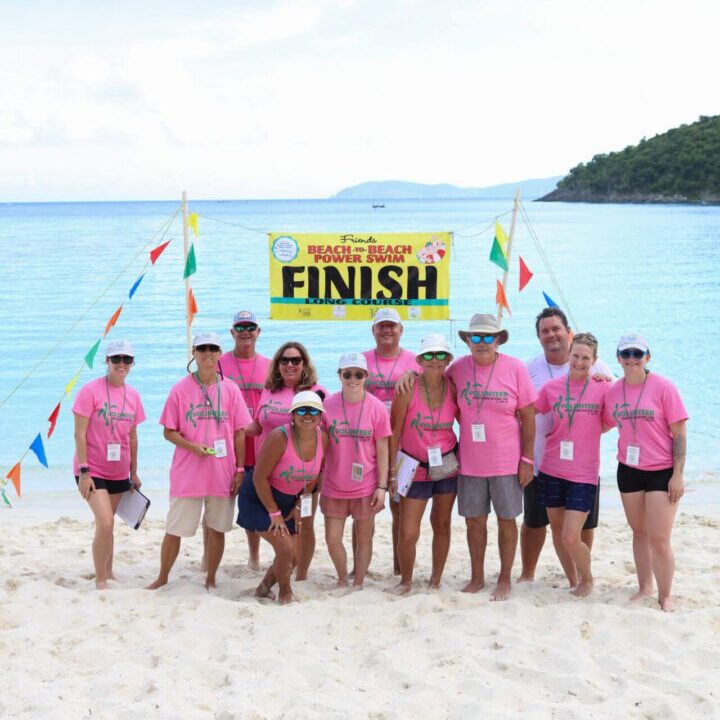 Beach To Beach Power Swim 2024 volunteers