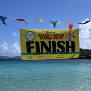 2023 Power Swim finish